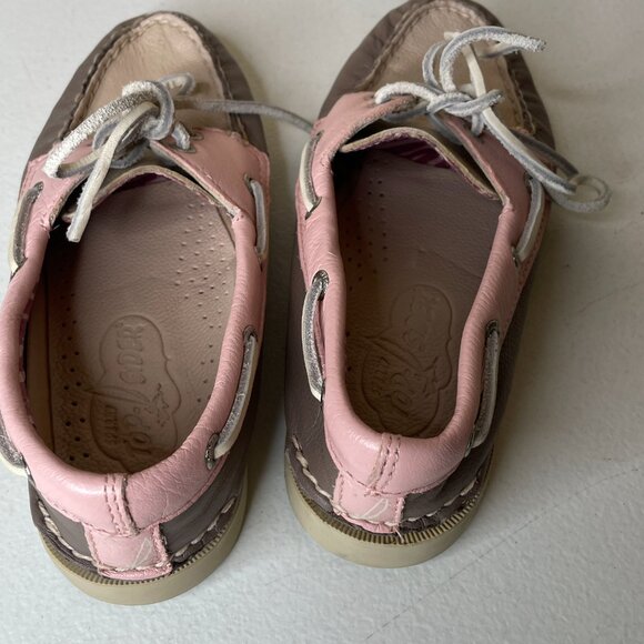 Sperry Top-Sider Tan Pink Authentic Original Boat Shoe Sneaker Size 5.5 - Picture 4 of 16